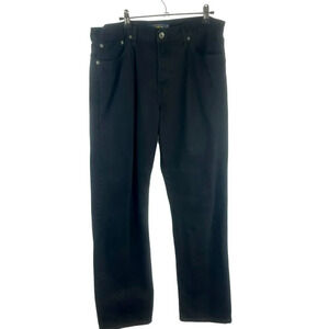 Lucky Brand 329 Classic Straight Denim Jeans Men W34‎ L32 Black 100% Cotton
